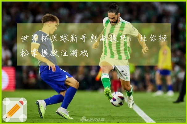 世界杯买球新手判断技巧，让你轻松掌握投注游戏